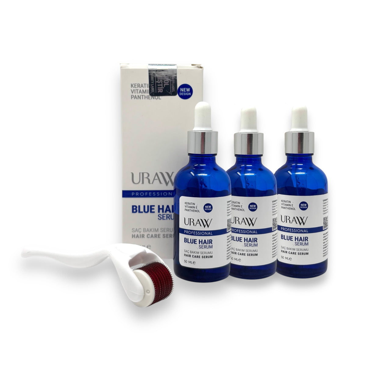 Vorteilspaket Uraw Blue Hair Serum