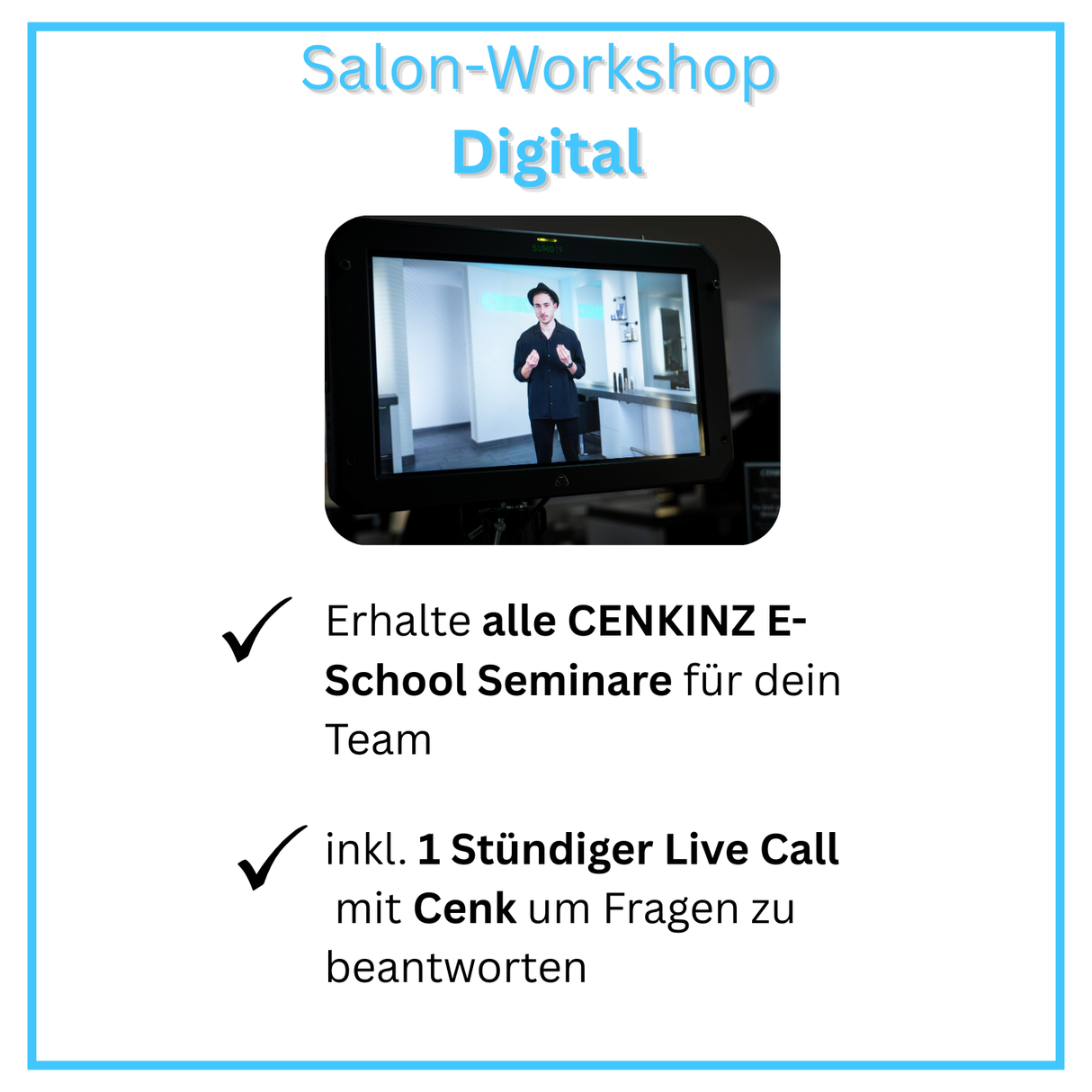 CENKINZ Salon-Workshop Digital
