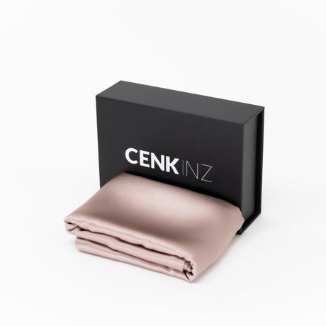 Reiner Seidenkissenbezug