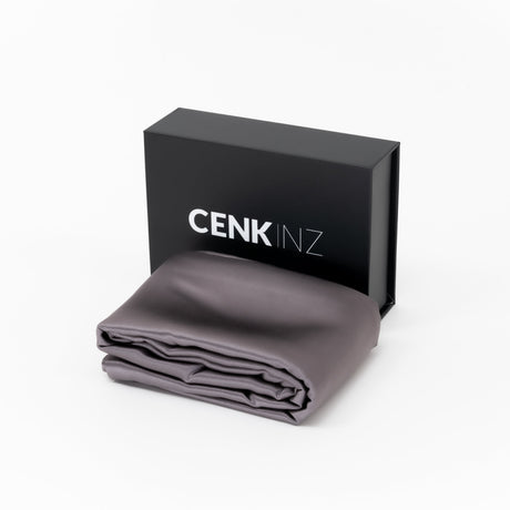 Reiner Seidenkissenbezug