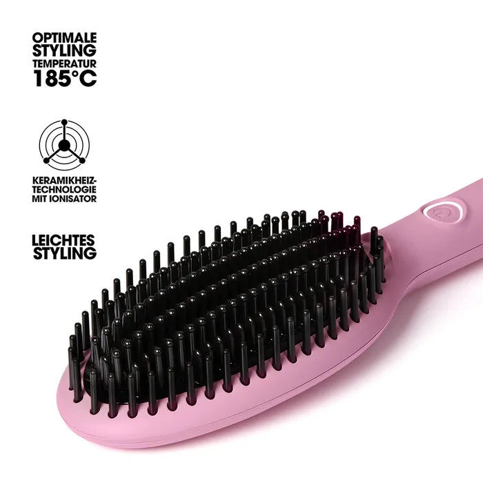 ghd Glide Hot Brush in Fondant Pink LIMITED EDITION!