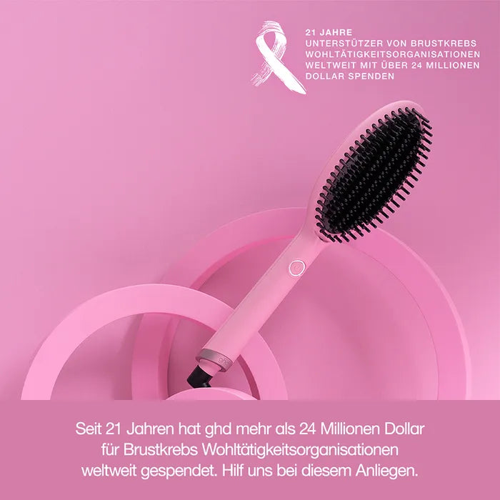 ghd Glide Hot Brush in Fondant Pink LIMITED EDITION!