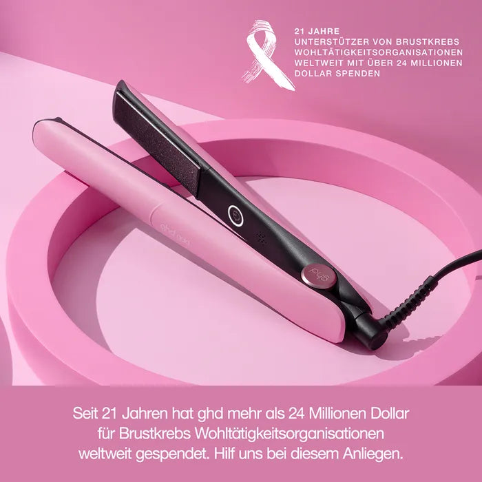 ghd Gold® Glätteisen in Fondant-Pink LIMITED EDITION