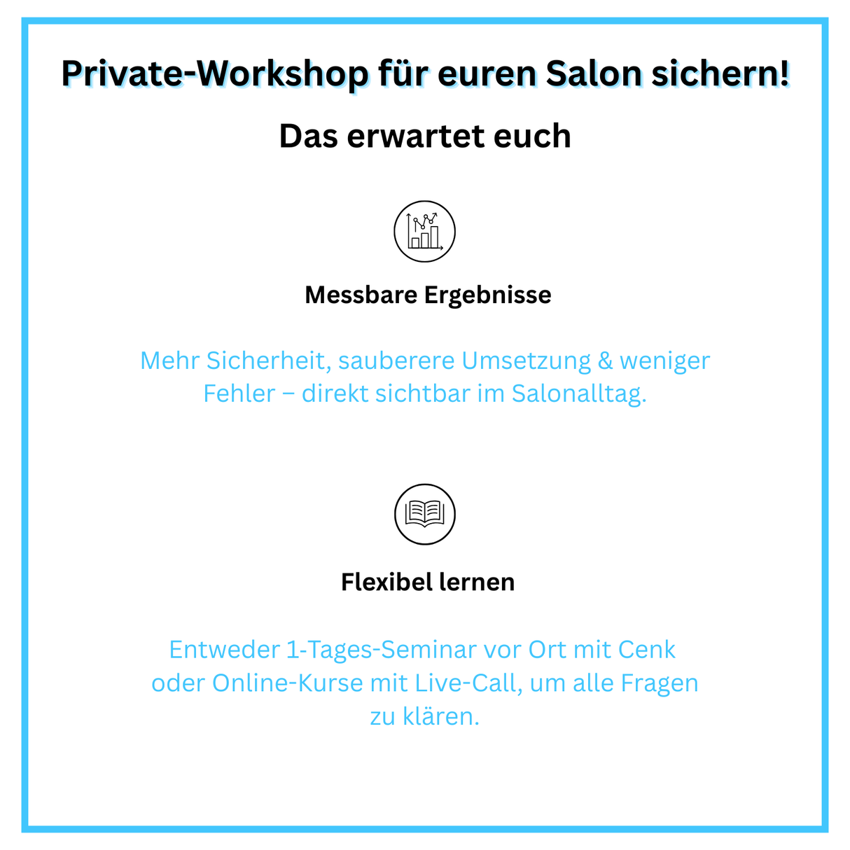 CENKINZ Salon-Workshop Masterclass