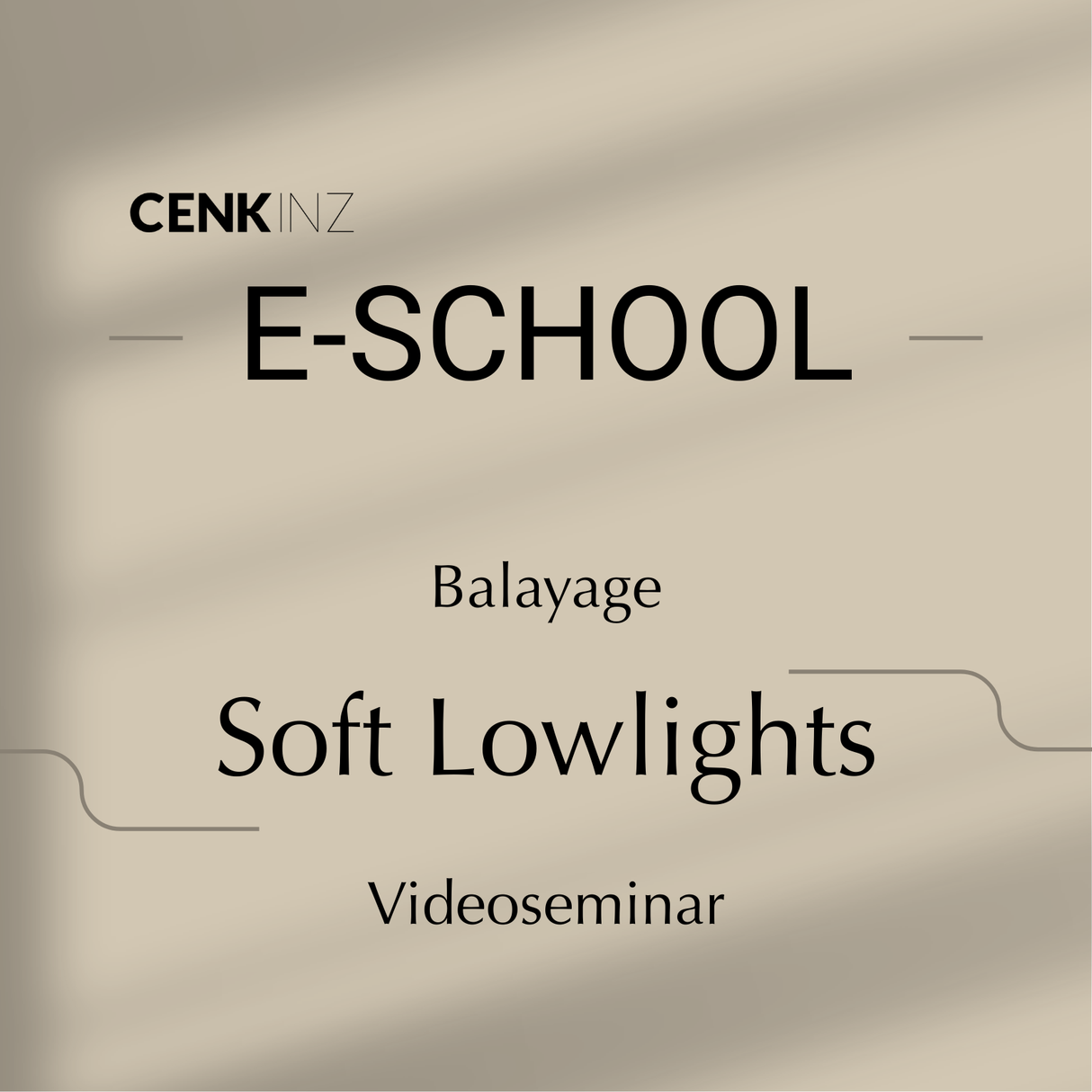 CENKINZ E-School: Soft Lowlights [Digital]