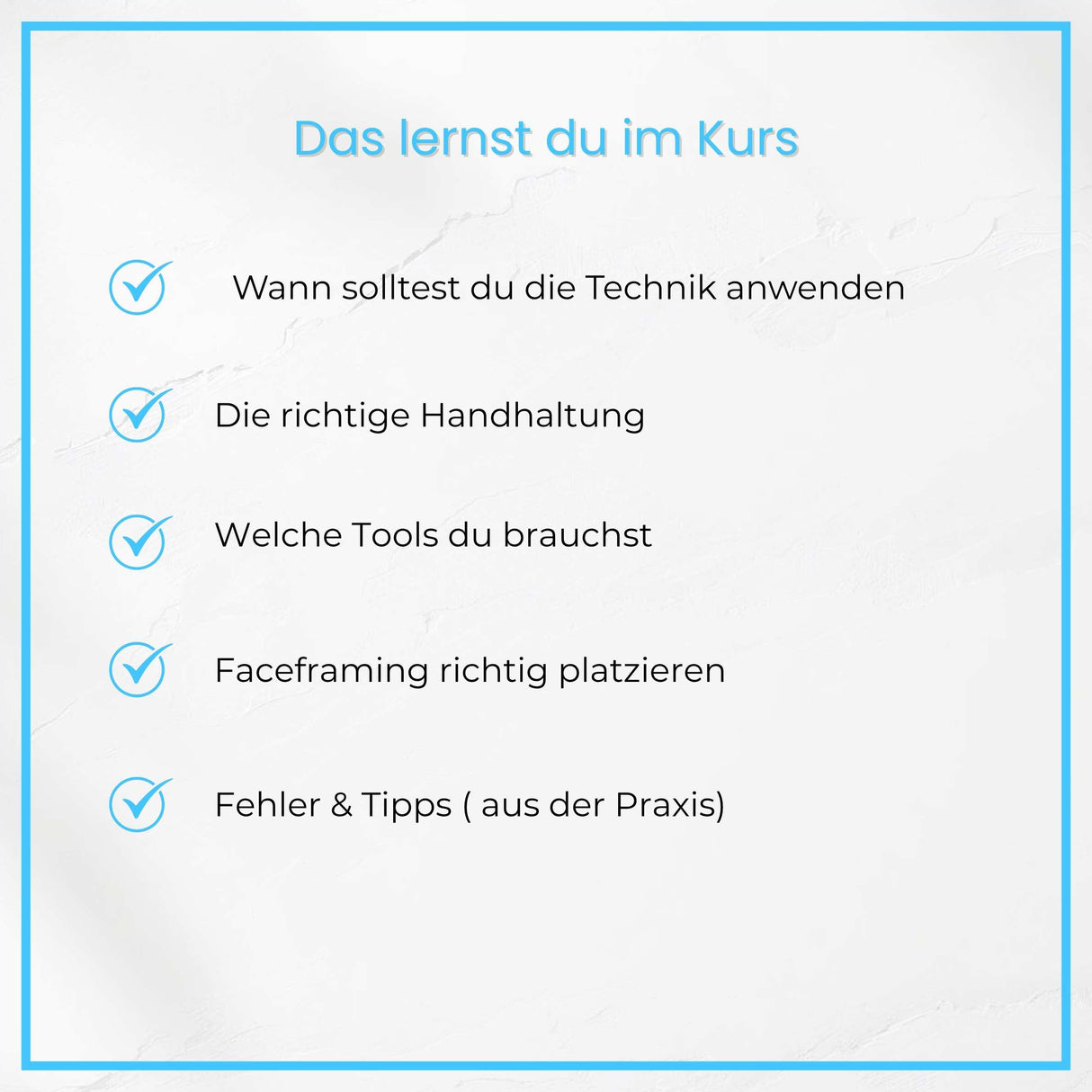 CENKINZ E-School: Babylights & Faceframing [Digital]