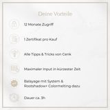 CENKINZ E-School: All about Balayage Bundle [Digital]