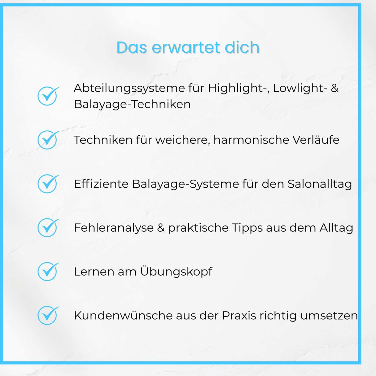 CENKINZ E-School: Balayage mit System [Digital]