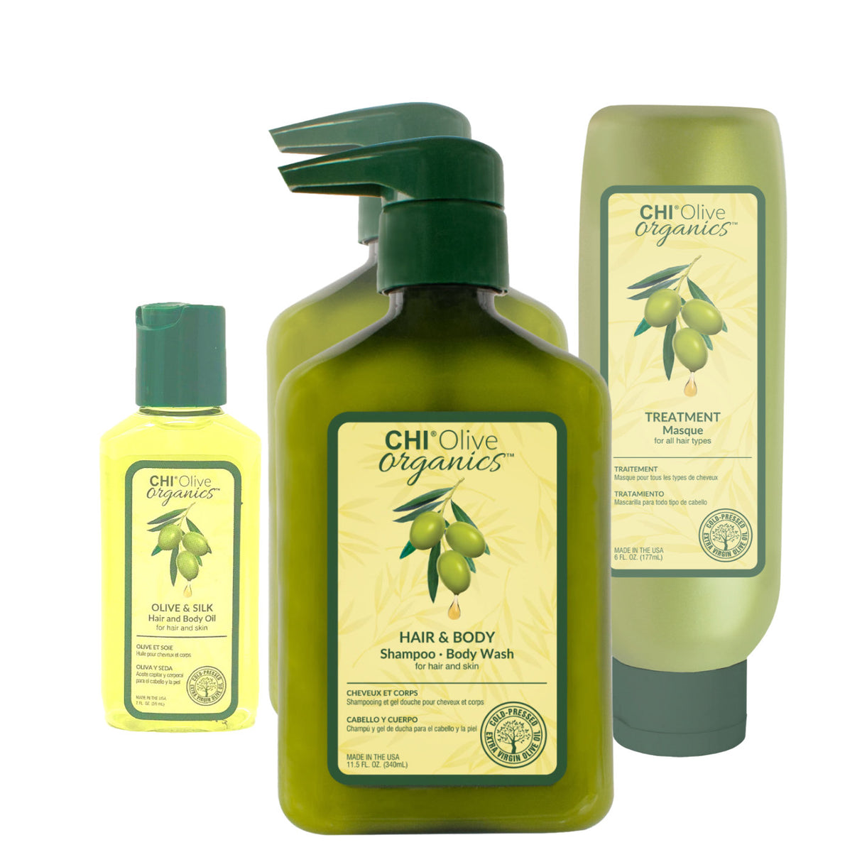 CHI Olive Organics Hair & Body Wash