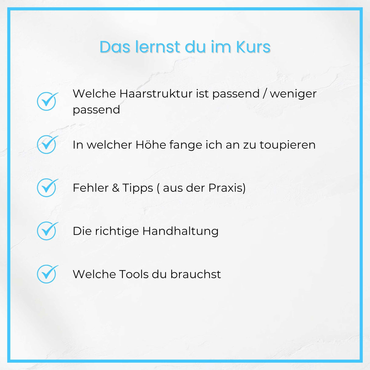 CENKINZ E-School: Toupierte Technik [Digital]