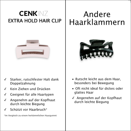 EXTRA HOLD HAIR CLIPS